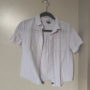 Pink and Green Buttondown